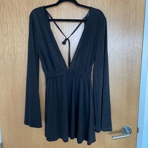 Missguided long sleeve dress